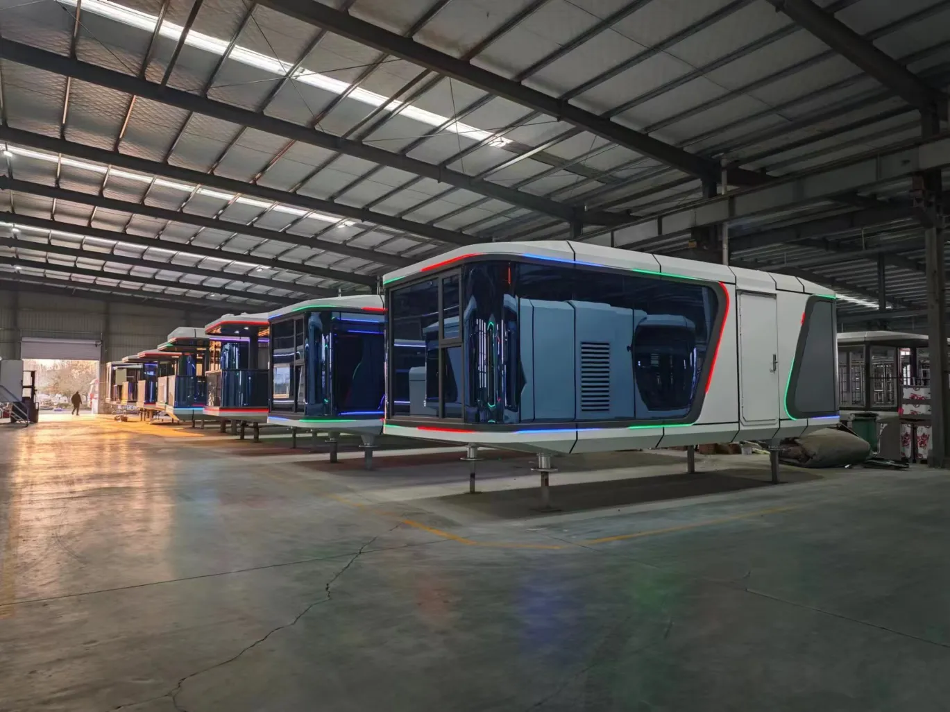 Luban manufacturing facility floor